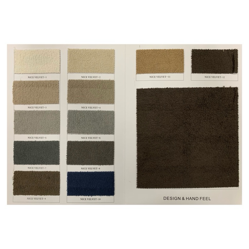 KAIN INTERIOR BOUCLE LOOK IMPORT HALUS - NICE VELVET (Sofa, Kursi, Jok)