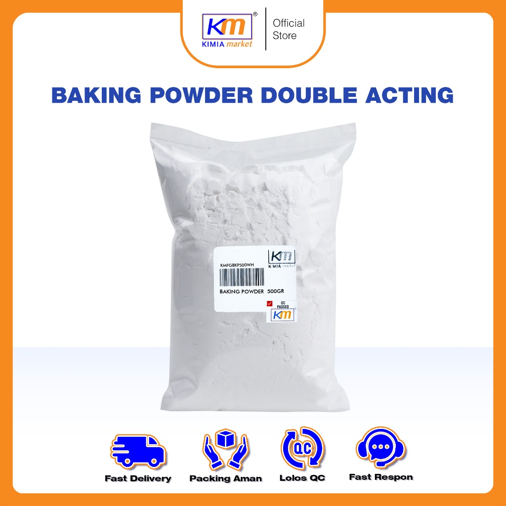 

Baking Powder Double Acting 500gr / Merk Hercules / Perenyah Kue Kering / Perenyah Adonan / Adonan Kue Panggang