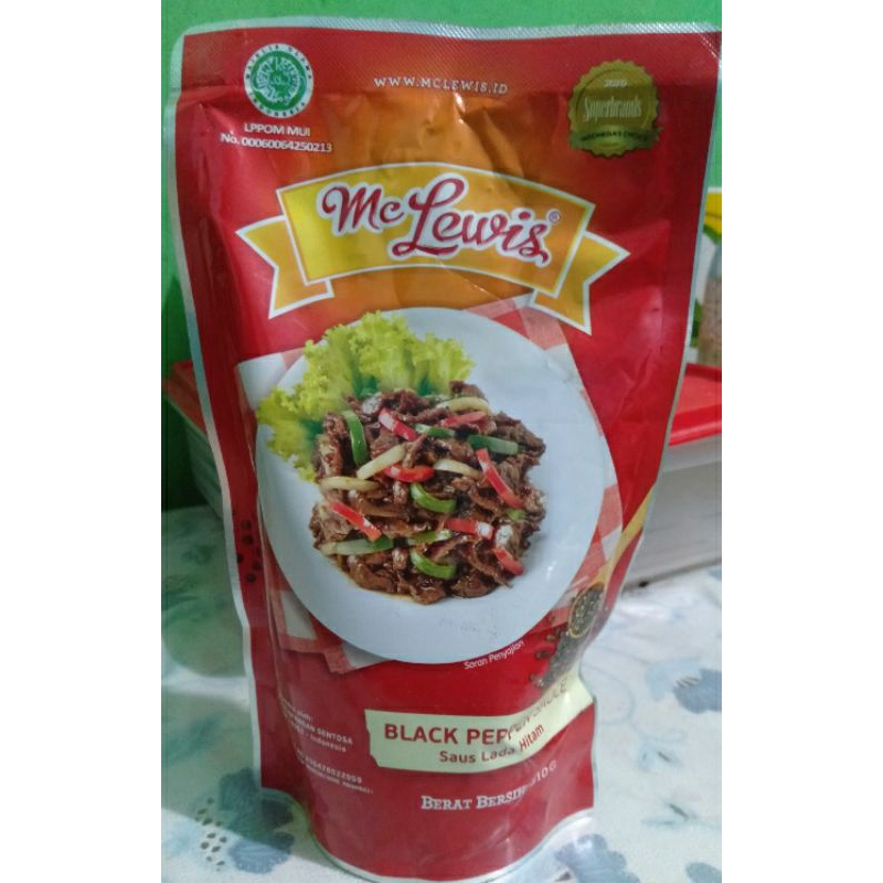 

Mc lewis black pepper sauce