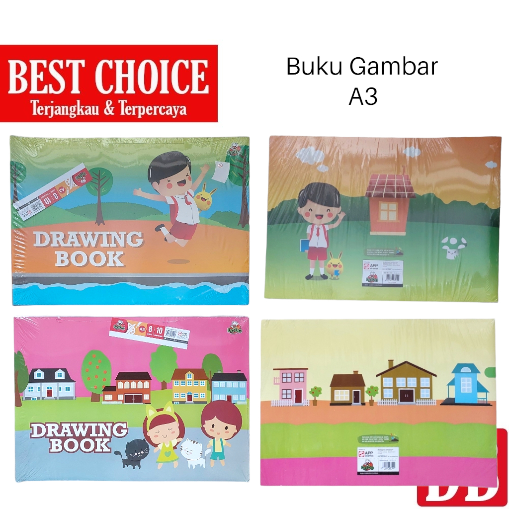 

Buku Gambar DODO / Vision Lite A3 8 lembar (10 pcs)