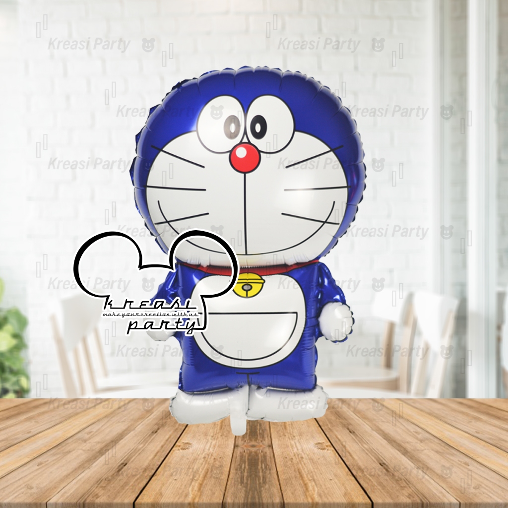 Balon karakter Doraemon / Balon Foil Doraemon / Balon Doraemon Jumbo