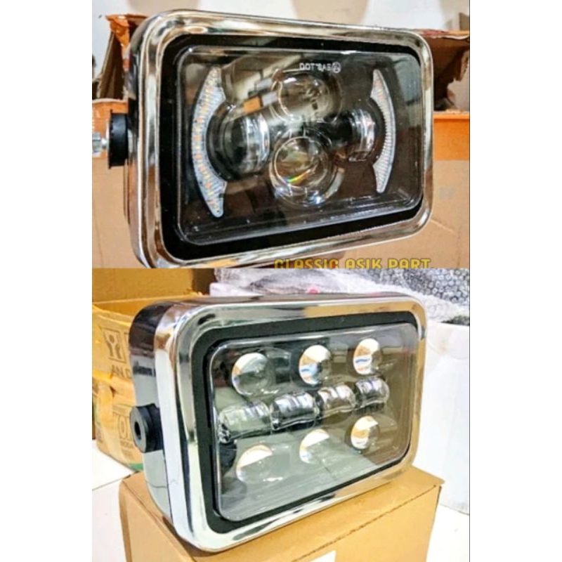 Lampu Daymaker kotak rx king old lama  5t5 rxs