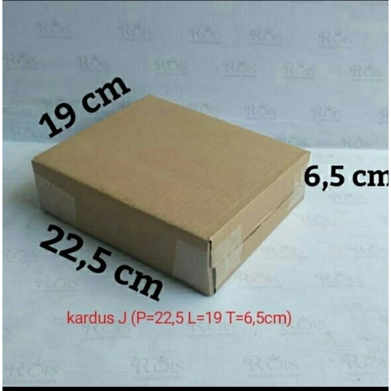 

kardus kecil J kardus packing ukuran 22,5x19x6,5cm