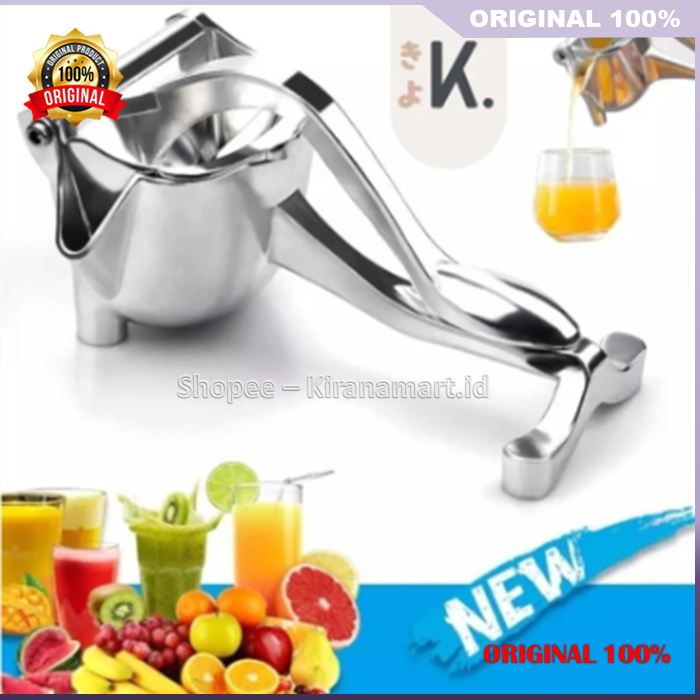 Alat Peras Buah Manual Perasan Jeruk Stainless 100% ORIGINAL