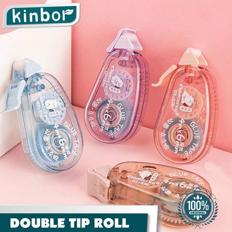 

Glue tape roll/ Roller tape journal/ Tape glue kuat ( KINBOR )
