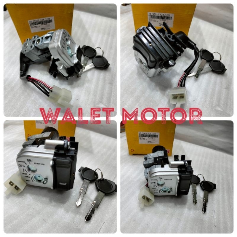 KUNCI KONTAK ASSY ASPIRA VARIO 125 / KUNCI KONTAK SET + JOK / PAKET SET KUNCI KONTAK STARTER MOTOR /