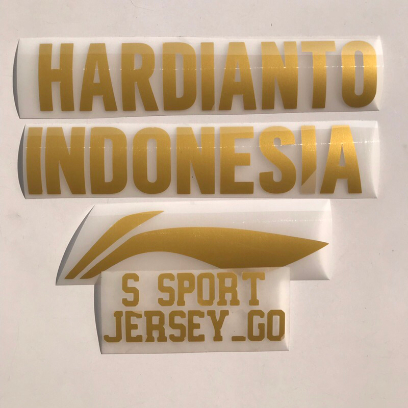 sablon jersey badminton, sablon jersey, sablon setrika, sablon nama, sablon nomer