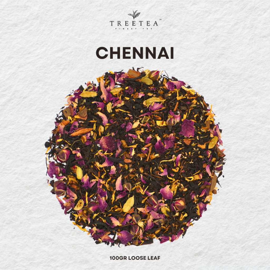 

CHENNAI - TreeTea Tea Blend Herbs Flavour 100 gram