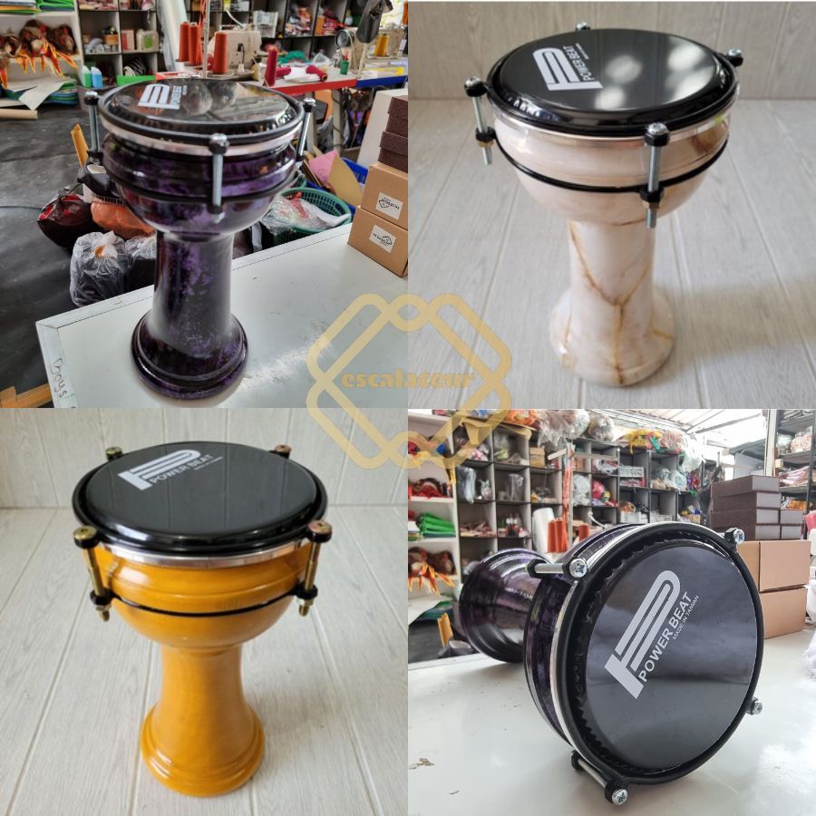 Darbuka alat musik anak anak/ calti kayu mainan belajar alat musik darbuka calti / Calti Darbuka Dum