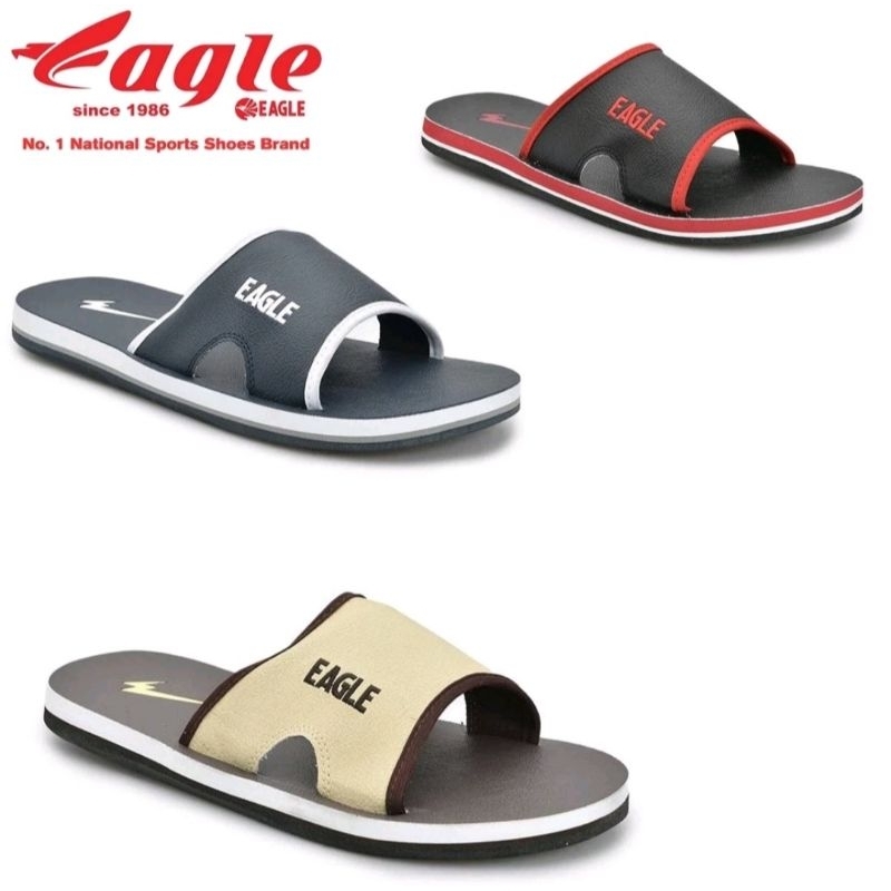 Sandal Eagle Summer | Sandal Pria | Sandal Wanita | Sandal Slip on original