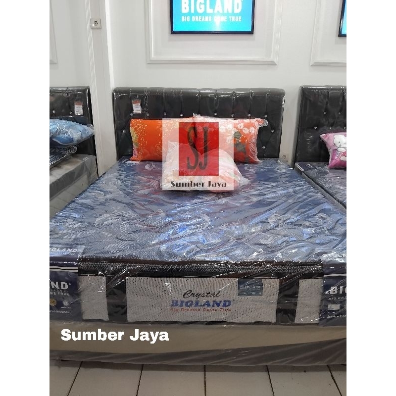 SPRINGBED BIGLAND CRYSTAL PILLOW TOP.