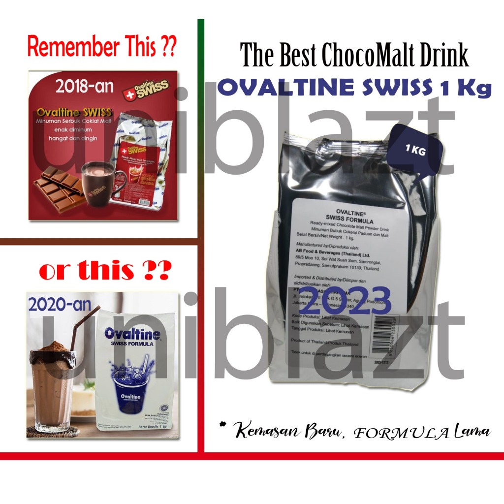 

OVALTINE SWISS FORMULA | Susu Coklat Malt Ovaltine Viral