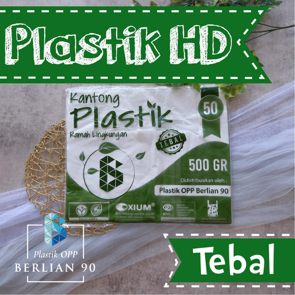 Kantong Plastik Kresek Putih Tebal Oxium 50 Jumbo | Kantong Plastik | kantong plastik putih | kanton