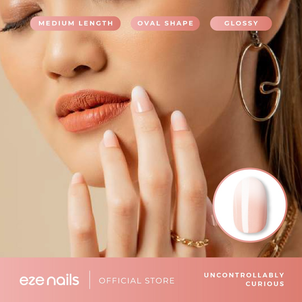 vtxbps- Uncontrollably Curious - Eze Nails Spot On Manicure (Kuku Palsu Tempel)