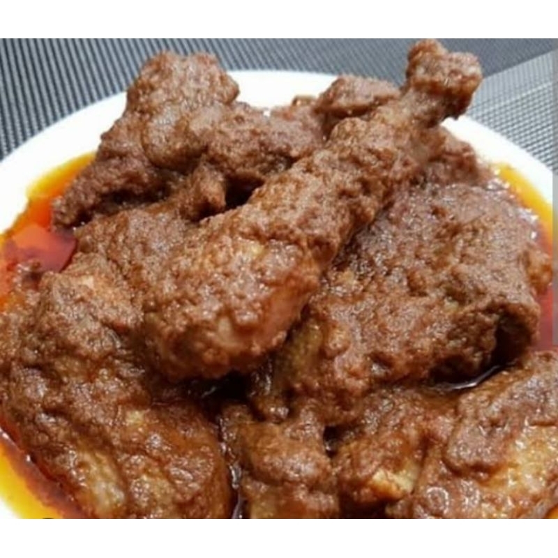 

rendang ayam masakan padang