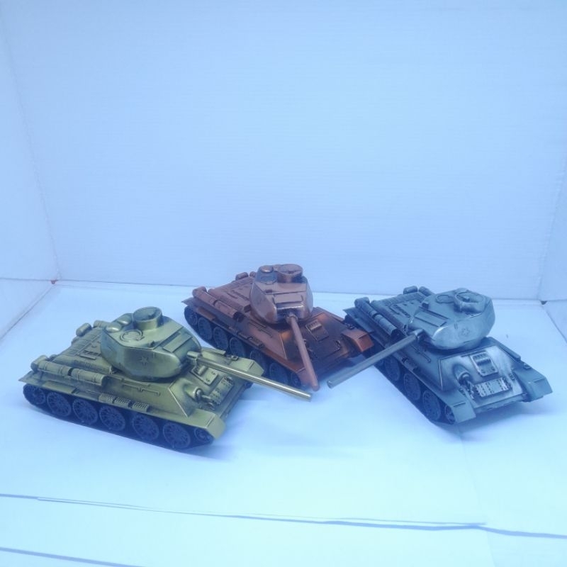 Diecast Miniatur Tank T34 Maianan Koleksi