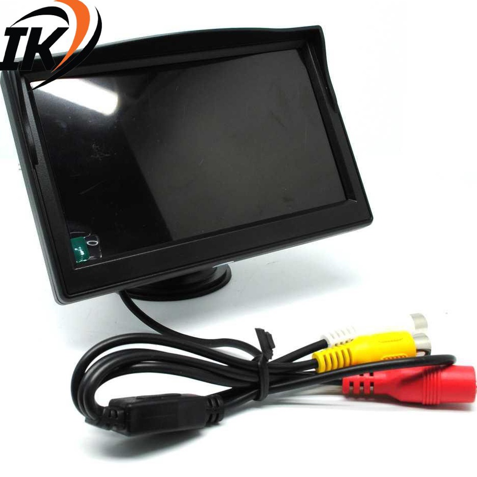 LpI Monitor Rear View Parkir Mobil TFT LCD 5 Inch TV Mini TV Kecil TV Mobil Anifki19