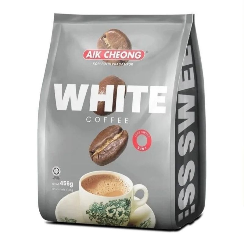 

AIK CHEONG White Coffee Less Sweet 3in1 - 1 Sachet (38 gr)