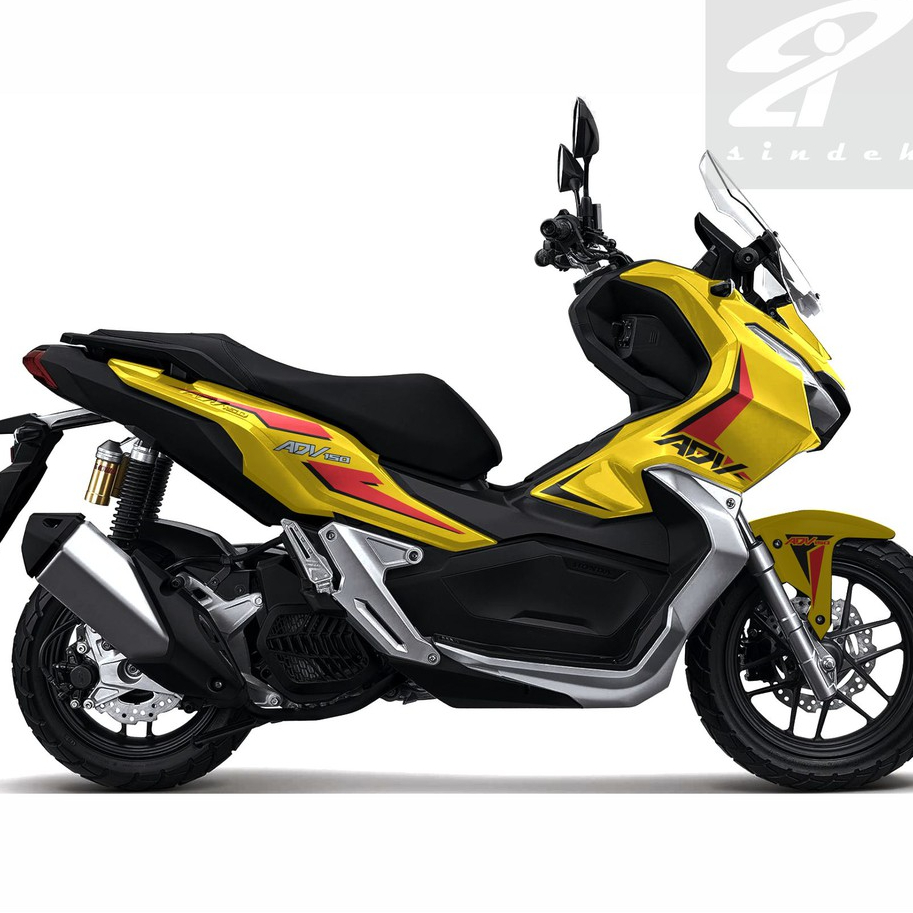 CUTTING STICKER MOTOR STRIPING STIKER MOTOR ADV 150 KEREN - 02