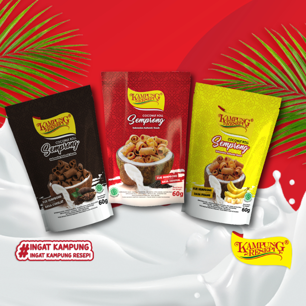 

12 PCS SEMPRONG MAKANAN TRADITIONAL KAMPUNG RESEPI KUE ENAK HALAL MUI BPOM
