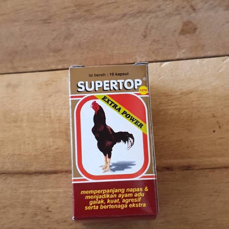 Super Top Suplemen Jago Bangkok Vitamin Ayam Aduan supertop