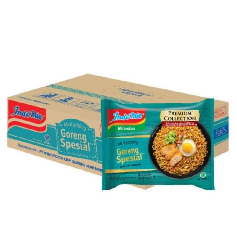 

EXP JUNI 2025. Indomie mie keriting goreng spesial 1 dus isi 20pc