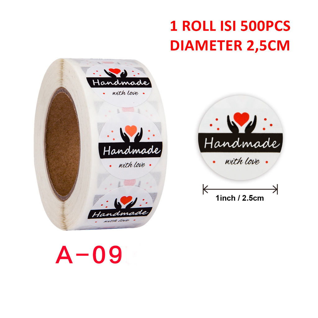 

MINIKIDI (SLT01) STICKER LABEL MAKANAN THANK YOU ISI 500 PCS 1 ROLL