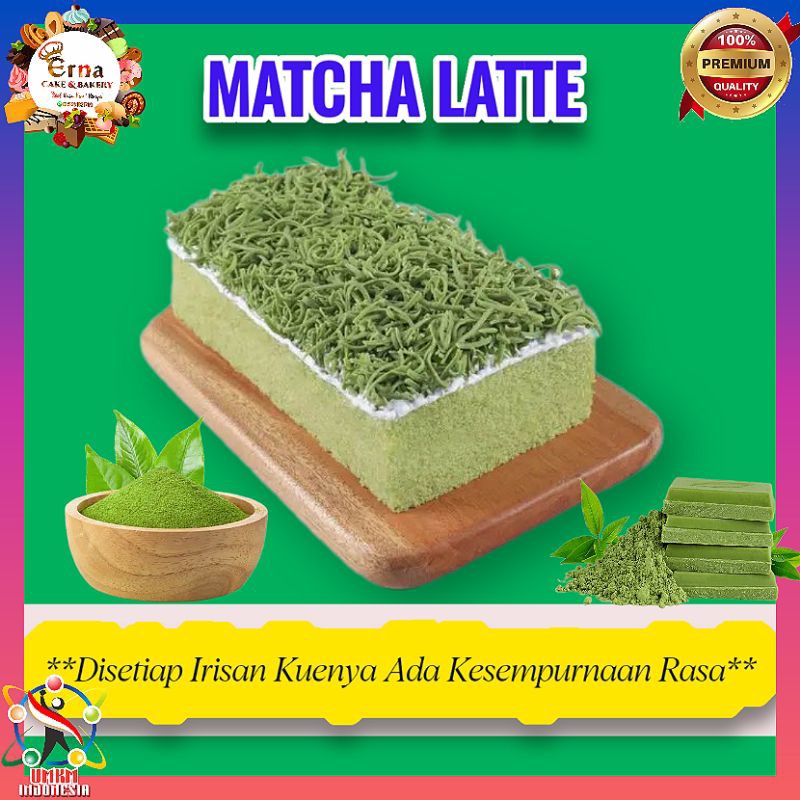 

BOLU KUKUS MATCHA LATTE - Paket Hemat 3 Kue / 3 Pack