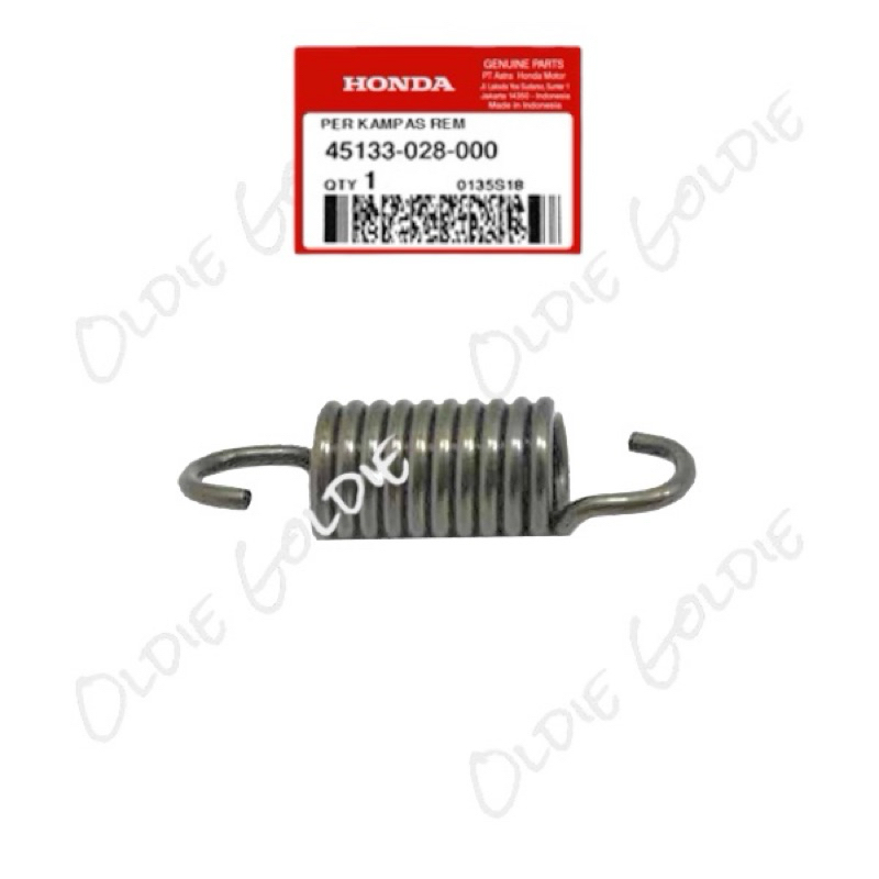 Per Kampas Rem Honda Grand Supra Win Prima Karisma Kirana Vario Beat Ori 45133-028-000