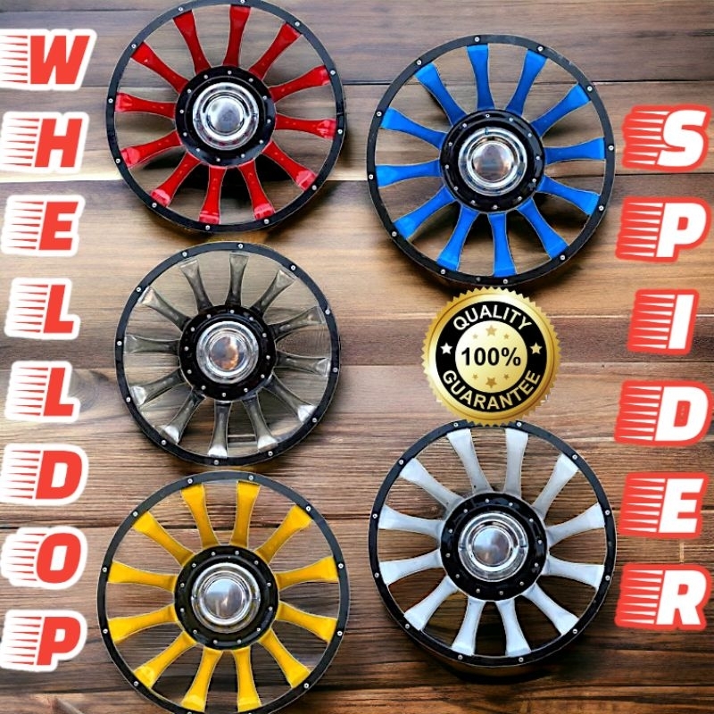 Wheeldop Truk Ring 16 & Ring 20 Model Jari spider bahan plat besi lapis stanless anti karat harga 2 