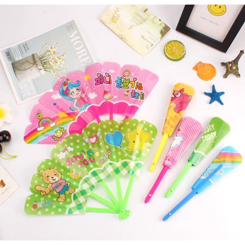2pcs Kipas Lipat|Kipas Plastik|Kipas Tangan