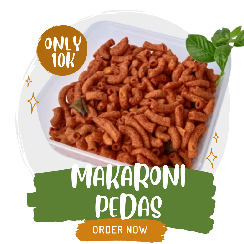 

TERMURAH MAKARONI PEDAS Kemasan 1KG