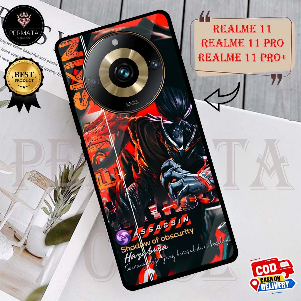 [NB30] Case Realme 11 | Realme 11 Pro | Realme 11 Pro+ | Glossy Kilau Permata Case Terbaru - Case Ki