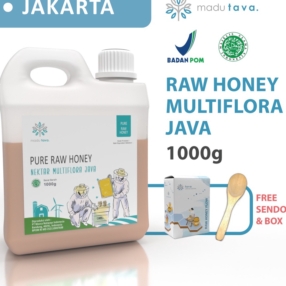 

Best Product Madu Murni Asli Tava Nektar Multiflora Java 1kg Grade A 1 Alami Pure Natural Raw Honey Q49