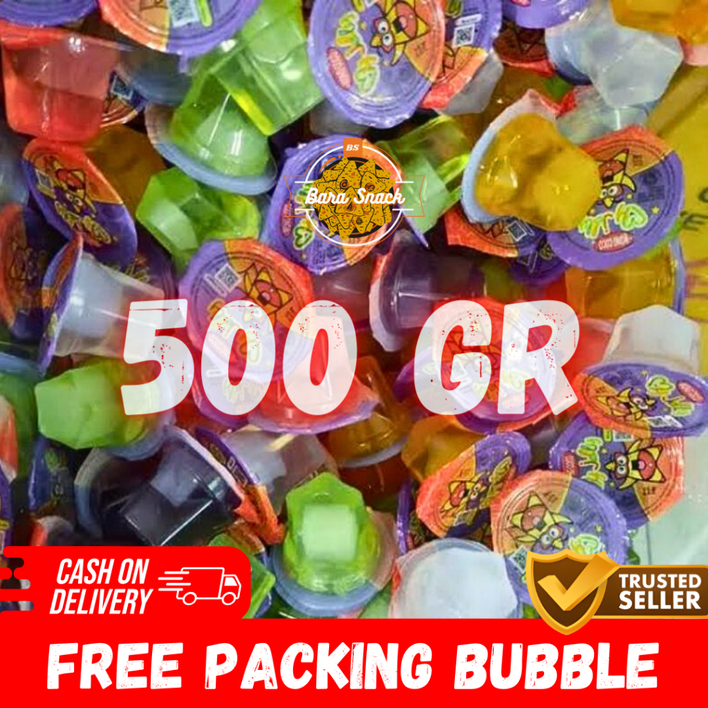 

[ 500gr ] My Jelly Wong Coco Awuran Aneka Rasa Premium / Camilan Snack Kiloan Murah -B