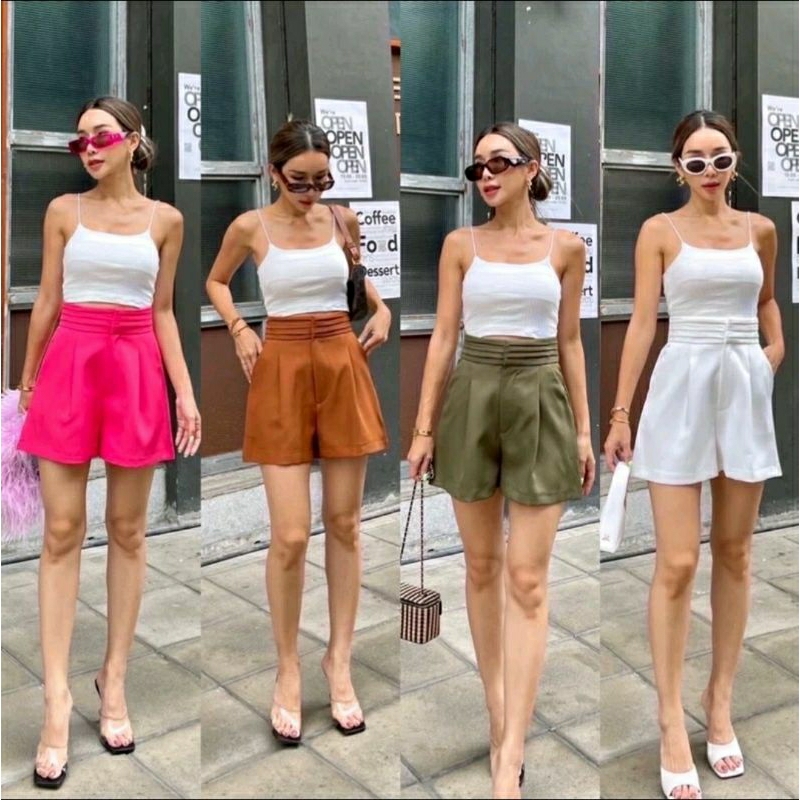 PROMTHONG READYSTOCK CELANA PENDEK PANTS PREMIUM BANGKOK COTTON #BC428