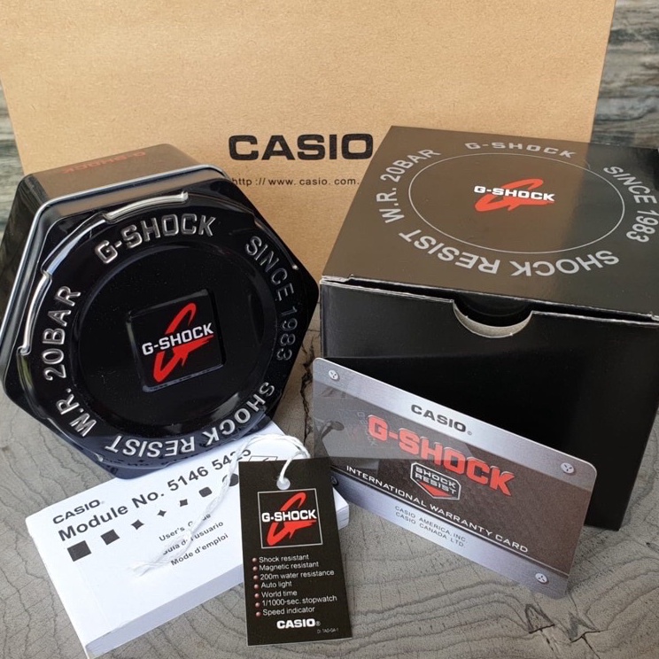 Kirim Langsung KELENGKAPAN JAM GSHOCK  BOX GSHOCK  PAPERBAG GSHOCK  BOX KALENG GSHOCK Q75