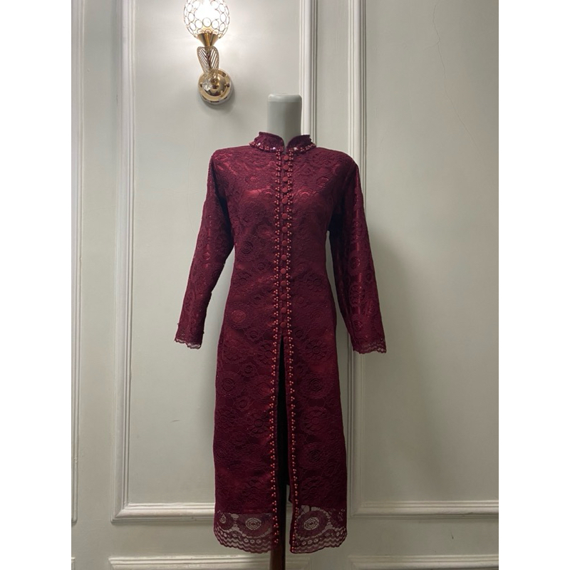 kebaya ibu besan/kebaya maudy/kebaya sayap pundak/kebaya modern