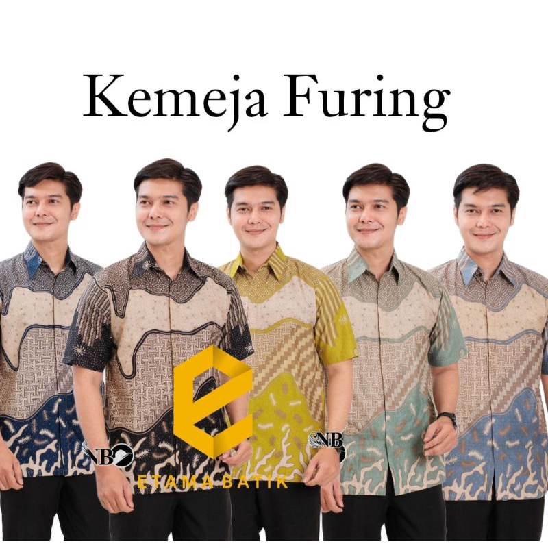Kemeja Batik Furing Lengan Pendek
