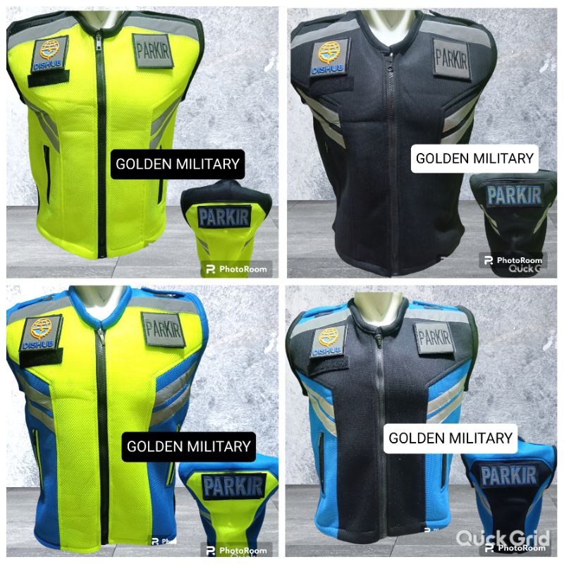 Rompi petugas parkir, rompi parkir terbaru, rompi dishub