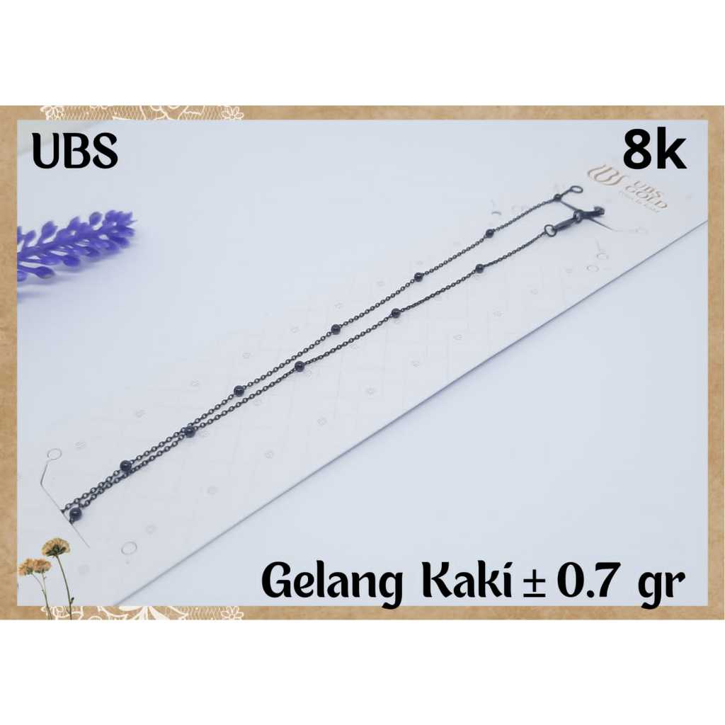 LMV Gelang Kaki Variasi Emas 375