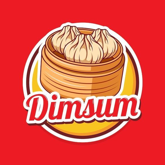 

Stiker Dimsum / sticker dimsum kemasan makanan Label Makanan Label minuman promosi Stiker murah