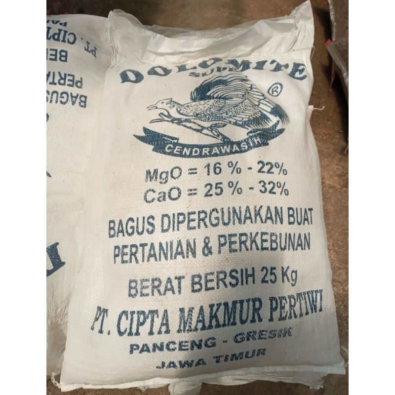1 karung Dolomit 25 kg