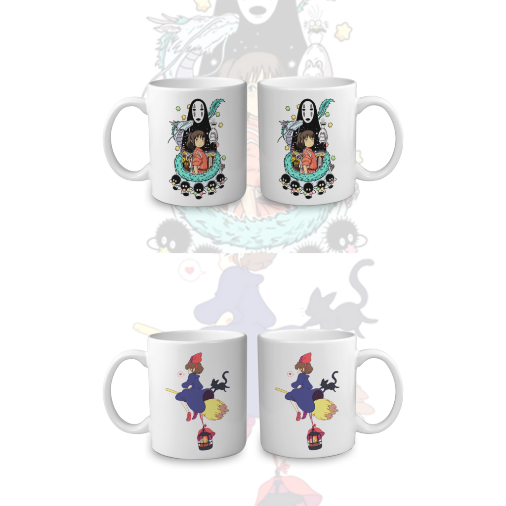 Mug / Gelas / Kado / Hampers - Ghibli | Anime
