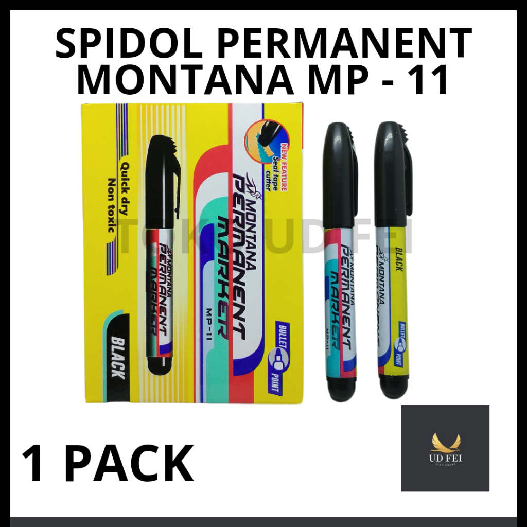 

(1 PACK) Spidol Permanent Montana/ Permanent montana MP - 11/ Spidol permanent