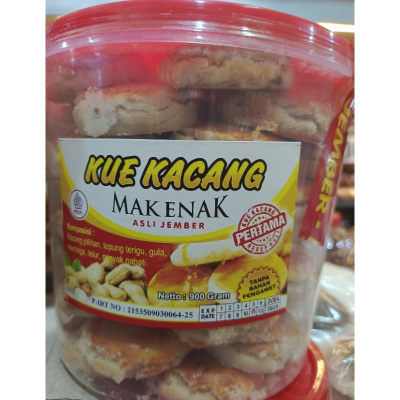 

Kue Kacang Mak Enak Asli Jember @900gr