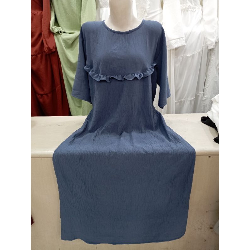 MIDI POLOS GAMIS POLOS DASTER KATUN KRINGKEL MURAH BAJU