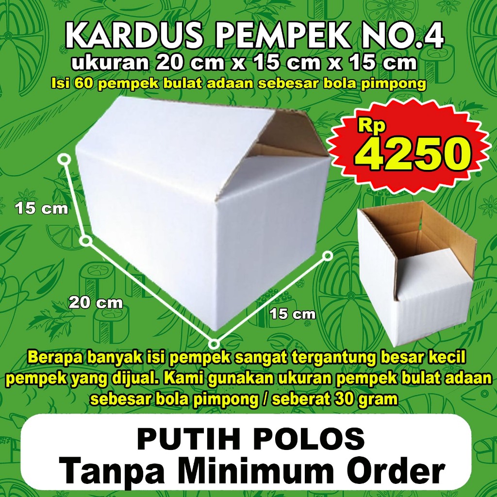 

Kardus Pempek No 4