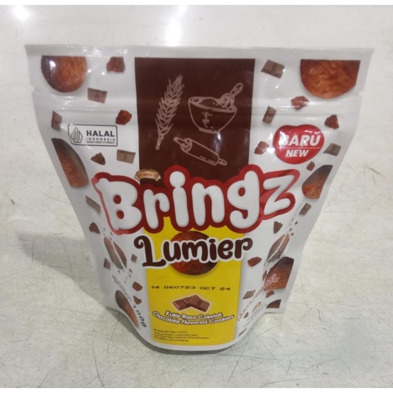 

Kukis Rasa Cokelat / Chocolate Flavored Cookies Bringz Lumier 100gram