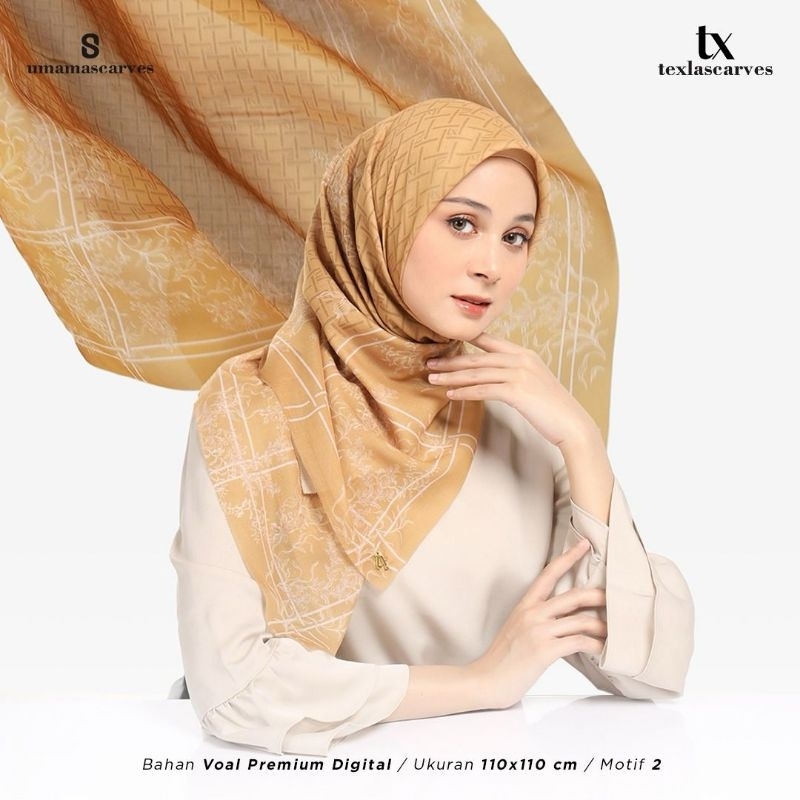 hijab segi empat texla scarf